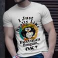 I Really Like Postman Penguin Ok Unisex T-Shirt Gifts for Him