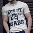 Love Fishing Kiss My Bass Unisex T-Shirt Gifts for Him