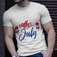 Memorial Day 4Th Of July Holiday Patriotic Ice Cream V2 Unisex T-Shirt Gifts for Him