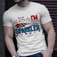 Mens Im His Sparkler Funny 4Th Of July Matching Couples For Her Unisex T-Shirt Gifts for Him