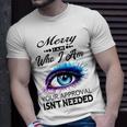 Merry Name Merry I Am Who I Am T-Shirt Gifts for Him