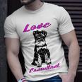 Miniature Schnauzer At Home Love Consultant Multi Tasking Dog Unisex T-Shirt Gifts for Him