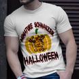 Miniature Schnauzer Halloween On All Hallows Night Unisex T-Shirt Gifts for Him