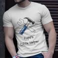 Papas Little Helper Handy Tools Kids Unisex T-Shirt Gifts for Him