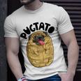 Pugtato Pug Potato Dog Lovers Costume Funny Meme Gifts Unisex T-Shirt Gifts for Him