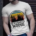 She Was Born And Raised In Wishabitch Woods Unisex T-Shirt Gifts for Him