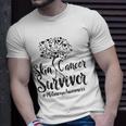 Skin Cancer Survivor- Melanoma Awareness T-shirt Gifts for Him Skin Cancer Survivor- Melanoma Awareness T-shirt Gifts for Him