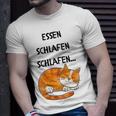 Sleepy Cat Unisex T-Shirt Gifts for Him