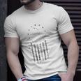 Tactical Black Gadsden Flag Snake Betsy Ross Stars Unisex T-Shirt Gifts for Him