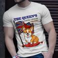 The Queen’S Platinum Jubilee 1952-2022 Corgi Union Jack Unisex T-Shirt Gifts for Him