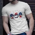Three Gnomes Celebrating Independence Usa Day 4Th Of July Unisex T-Shirt Gifts for Him