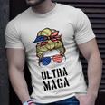 Ultra Mega Messy Bun 2022 Trump Republicans Conservatives Unisex T-Shirt Gifts for Him