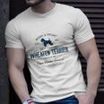Vintage Style Retro Soft Coated Wheaten Terrier Raglan Baseball Tee Unisex T-Shirt Gifts for Him