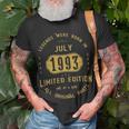 1993 July Birthday 1993 July Limited Edition T-Shirt Gifts for Old Men