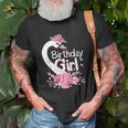 2Nd Birthday Wildlife Swan Animal 2 Years Old Birthday Girl Unisex T-Shirt Gifts for Old Men