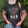 4Th Of July American Flag Dad Unisex T-Shirt Gifts for Old Men