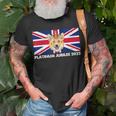 70Th Anniversary Platinum Jubilee Cute Corgi Unisex T-Shirt Gifts for Old Men
