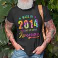8 Years Old 8Th Birthday 2014 Tie Dye Awesome Unisex T-Shirt Gifts for Old Men