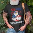 Are You Free Tonight 4Th Of July Independence Day Bald Eagle Unisex T-Shirt Gifts for Old Men
