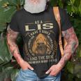 As A Lis I Have A 3 Sides And The Side You Never Want To See Unisex T-Shirt Gifts for Old Men