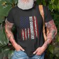 Best Granddaddy Ever Flag American Patriotic Unisex T-Shirt Gifts for Old Men