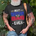 Best Haitian Dad Ever Fathers Day Unisex T-Shirt Gifts for Old Men