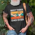 Best Tiger Dad Ever Happy Fathers Day T-shirt Gifts for Old Men