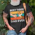 Best Tiger Dad Ever Unisex T-Shirt Gifts for Old Men