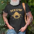 Catfish Fishing Fisherman Meow Catfish Unisex T-Shirt Gifts for Old Men