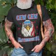 Caw Caw Motherfucker Funny 4Th Of July Patriotic Eagle Unisex T-Shirt Gifts for Old Men