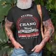 Chang Shirt Family Crest ChangShirt Chang Clothing Chang Tshirt Chang Tshirt For The Chang T-Shirt Gifts for Old Men