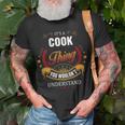 Cook Shirt Family Crest CookShirt Cook Clothing Cook Tshirt Cook Tshirt For The Cook T-Shirt Gifts for Old Men
