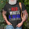 Cousin Crew 4Th Of July Funny Family Vacation Group Unisex T-Shirt Gifts for Old Men