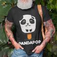 Cute Cartoon Panda Baby Bear Popsicle Panda Birthday Gift Unisex T-Shirt Gifts for Old Men