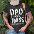 Dad Of Twins Proud Father Of Twins Classic Overachiver Unisex T-Shirt Gifts for Old Men
