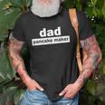 Dad Pancake Maker Fathers Day Unisex T-Shirt Gifts for Old Men