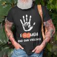 Enough End Gun Violence No Gun Anti Violence No Gun Unisex T-Shirt Gifts for Old Men