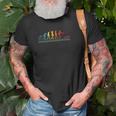 Evolution Of Cornhole In Retro Colors For Cornstars Unisex T-Shirt Gifts for Old Men
