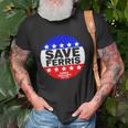 Ferris Buellers Day Off Save Ferris Badge Unisex T-Shirt Gifts for Old Men