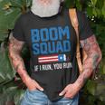 Fourth Of July 4Th July Fireworks Boom Patriotic American Unisex T-Shirt Gifts for Old Men