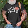 Funny All The Cool Kids Are Reading Unisex T-Shirt Gifts for Old Men