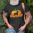 Funny Boston Terrier Halloween Costume Retro Dog Lover Unisex T-Shirt Gifts for Old Men