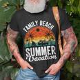 Funny Enjoy The Summer Family Beach Summer Vacation Unisex T-Shirt Gifts for Old Men