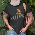 Funny Mountain Bike Evolution Biker Best Unisex T-Shirt Gifts for Old Men