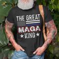 Funny The Great Maga King Trump 2022 Amp 2024 Unisex T-Shirt Gifts for Old Men