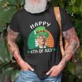 Happy 4Th Of July Joe Biden Leprechaun St Patricks Day Unisex T-Shirt Gifts for Old Men