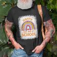 Happy Last Day Of School Rainbow Funny Summer Vacation Unisex T-Shirt Gifts for Old Men