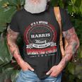 Harris Shirt Family Crest HarrisShirt Harris Clothing Harris Tshirt Harris Tshirt For The Harris T-Shirt Gifts for Old Men