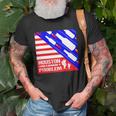 Houston I Have A Drinking Problem Funny 4Th Of July Unisex T-Shirt Gifts for Old Men