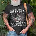Im A Dad Grandpa Funny Veteran Fathers Day Unisex T-Shirt Gifts for Old Men